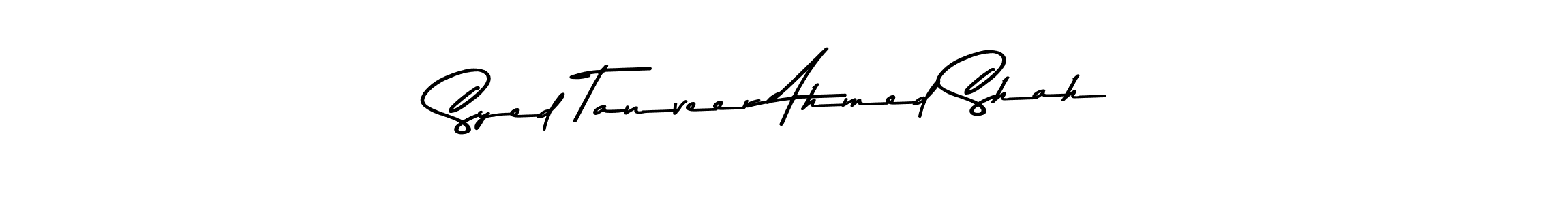 Asem Kandis PERSONAL USE is a professional signature style that is perfect for those who want to add a touch of class to their signature. It is also a great choice for those who want to make their signature more unique. Get Syed Tanveer Ahmed Shah name to fancy signature for free. Syed Tanveer Ahmed Shah signature style 9 images and pictures png