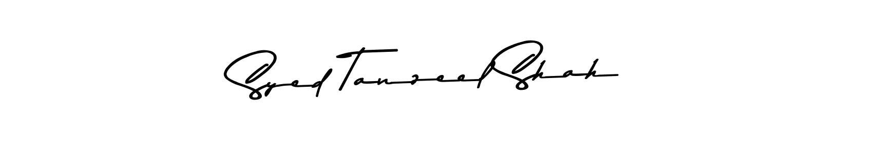 if you are searching for the best signature style for your name Syed Tanzeel Shah. so please give up your signature search. here we have designed multiple signature styles  using Asem Kandis PERSONAL USE. Syed Tanzeel Shah signature style 9 images and pictures png