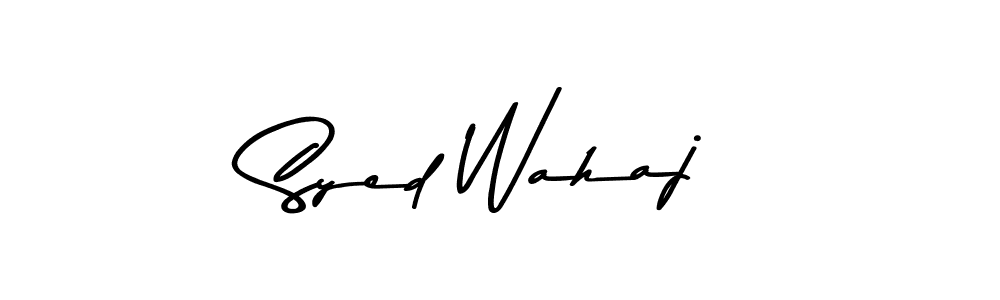 Make a beautiful signature design for name Syed Wahaj. Use this online signature maker to create a handwritten signature for free. Syed Wahaj signature style 9 images and pictures png