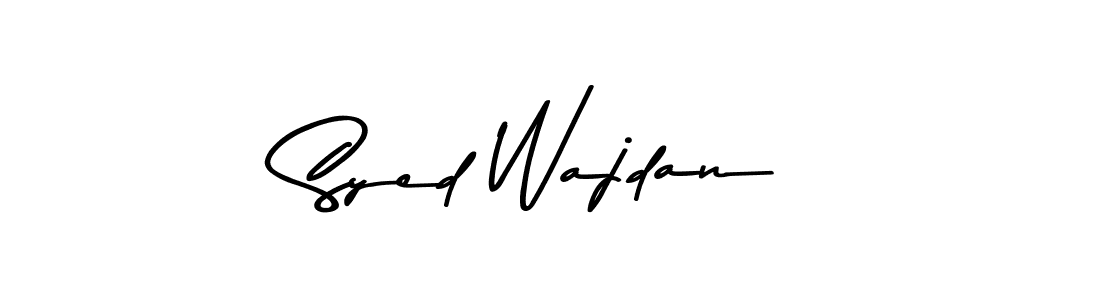 Asem Kandis PERSONAL USE is a professional signature style that is perfect for those who want to add a touch of class to their signature. It is also a great choice for those who want to make their signature more unique. Get Syed Wajdan name to fancy signature for free. Syed Wajdan signature style 9 images and pictures png