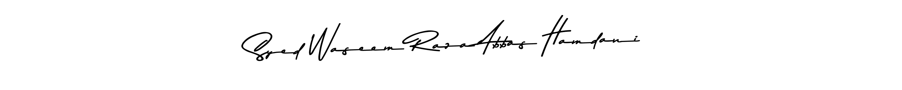 Also we have Syed Waseem Raza Abbas Hamdani name is the best signature style. Create professional handwritten signature collection using Asem Kandis PERSONAL USE autograph style. Syed Waseem Raza Abbas Hamdani signature style 9 images and pictures png