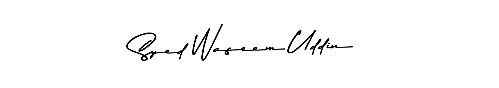 You can use this online signature creator to create a handwritten signature for the name Syed Waseem Uddin. This is the best online autograph maker. Syed Waseem Uddin signature style 9 images and pictures png