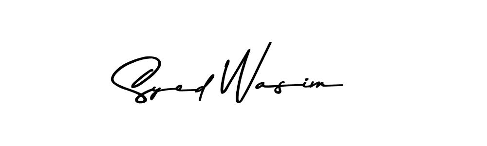 This is the best signature style for the Syed Wasim name. Also you like these signature font (Asem Kandis PERSONAL USE). Mix name signature. Syed Wasim signature style 9 images and pictures png