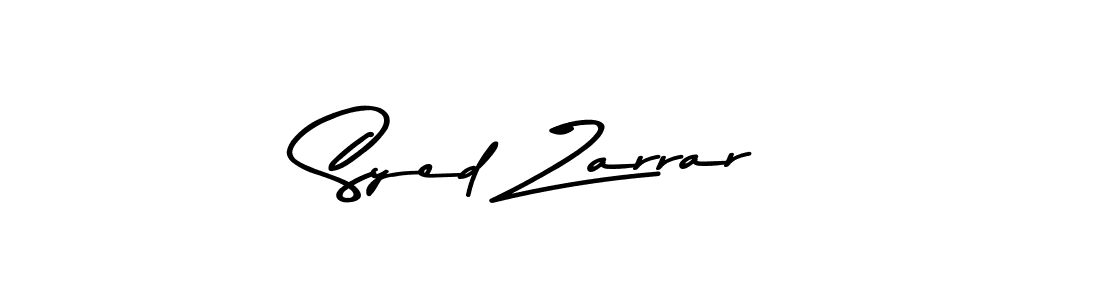 Also we have Syed Zarrar name is the best signature style. Create professional handwritten signature collection using Asem Kandis PERSONAL USE autograph style. Syed Zarrar signature style 9 images and pictures png