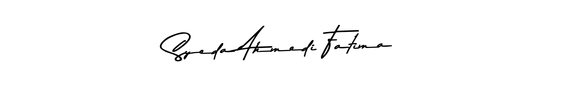 Also we have Syeda Ahmedi Fatima name is the best signature style. Create professional handwritten signature collection using Asem Kandis PERSONAL USE autograph style. Syeda Ahmedi Fatima signature style 9 images and pictures png