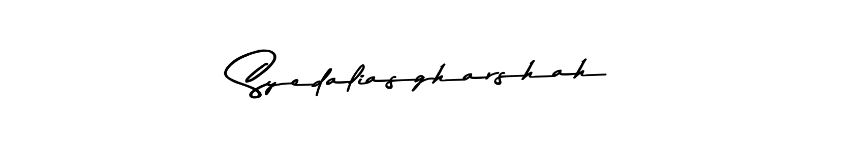 Make a short Syedaliasgharshah signature style. Manage your documents anywhere anytime using Asem Kandis PERSONAL USE. Create and add eSignatures, submit forms, share and send files easily. Syedaliasgharshah signature style 9 images and pictures png