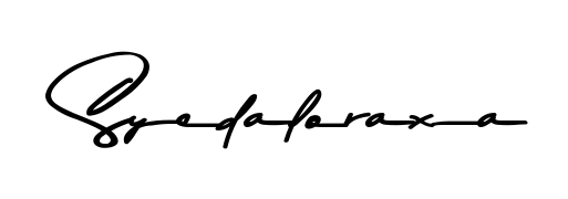 Master the art of signing with Syedaloraxa written in fluent Asem Kandis PERSONAL USE script. A great template to practice and refine your handwriting. Syedaloraxa signature style 9 images and pictures png