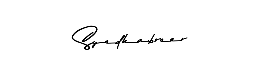 if you are searching for the best signature style for your name Syedkabreer. so please give up your signature search. here we have designed multiple signature styles  using Asem Kandis PERSONAL USE. Syedkabreer signature style 9 images and pictures png