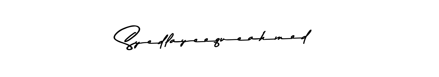 if you are searching for the best signature style for your name Syedlayeequeahmed. so please give up your signature search. here we have designed multiple signature styles  using Asem Kandis PERSONAL USE. Syedlayeequeahmed signature style 9 images and pictures png