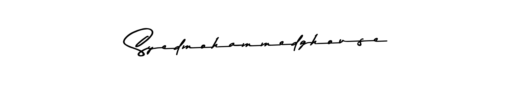 How to make Syedmohammedghouse signature? Asem Kandis PERSONAL USE is a professional autograph style. Create handwritten signature for Syedmohammedghouse name. Syedmohammedghouse signature style 9 images and pictures png