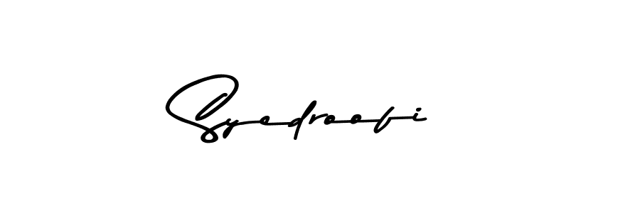 This is the best signature style for the Syedroofi name. Also you like these signature font (Asem Kandis PERSONAL USE). Mix name signature. Syedroofi signature style 9 images and pictures png