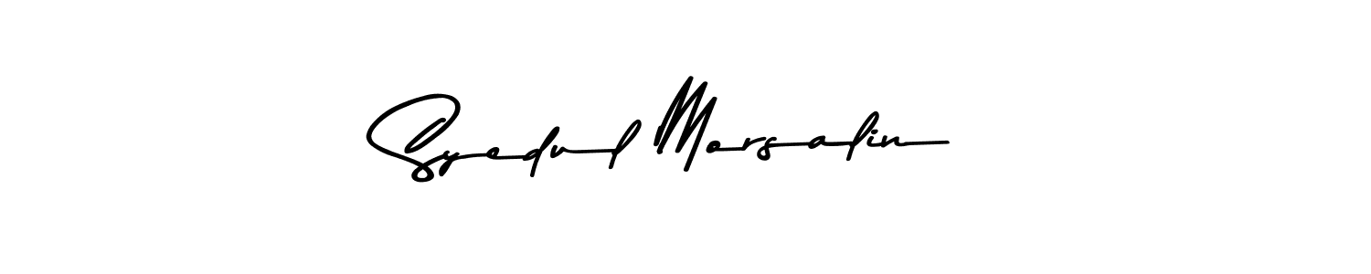 How to make Syedul Morsalin signature? Asem Kandis PERSONAL USE is a professional autograph style. Create handwritten signature for Syedul Morsalin name. Syedul Morsalin signature style 9 images and pictures png
