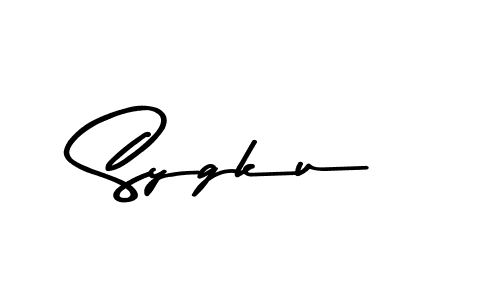 Once you've used our free online signature maker to create your best signature Asem Kandis PERSONAL USE style, it's time to enjoy all of the benefits that Sygku name signing documents. Sygku signature style 9 images and pictures png