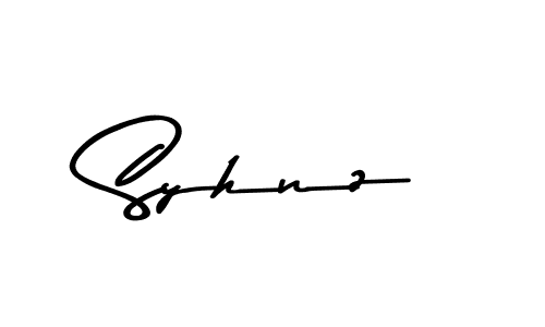 You should practise on your own different ways (Asem Kandis PERSONAL USE) to write your name (Syhnz) in signature. don't let someone else do it for you. Syhnz signature style 9 images and pictures png