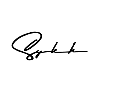 Sykh stylish signature style. Best Handwritten Sign (Asem Kandis PERSONAL USE) for my name. Handwritten Signature Collection Ideas for my name Sykh. Sykh signature style 9 images and pictures png