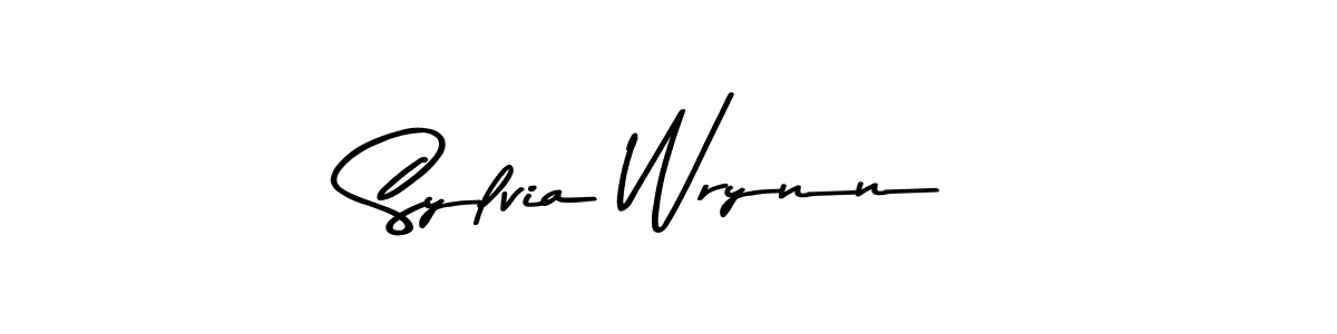 You should practise on your own different ways (Asem Kandis PERSONAL USE) to write your name (Sylvia Wrynn) in signature. don't let someone else do it for you. Sylvia Wrynn signature style 9 images and pictures png