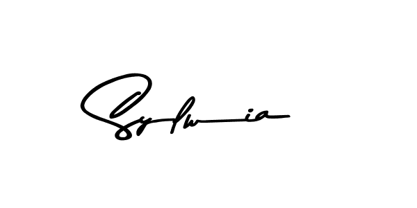 Sylwia stylish signature style. Best Handwritten Sign (Asem Kandis PERSONAL USE) for my name. Handwritten Signature Collection Ideas for my name Sylwia. Sylwia signature style 9 images and pictures png
