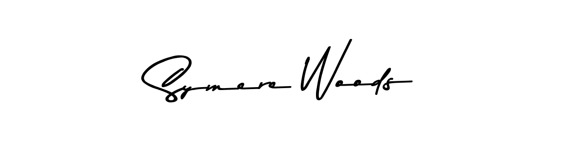 Also we have Symere Woods name is the best signature style. Create professional handwritten signature collection using Asem Kandis PERSONAL USE autograph style. Symere Woods signature style 9 images and pictures png