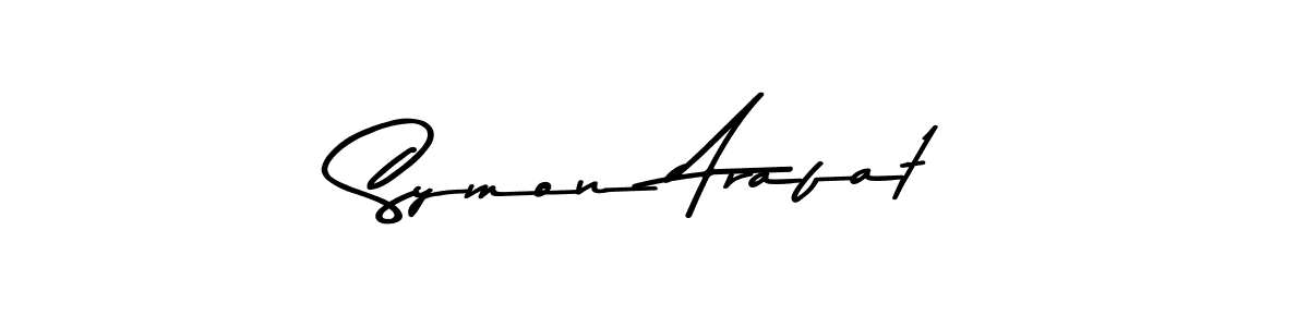 Here are the top 10 professional signature styles for the name Symon Arafat. These are the best autograph styles you can use for your name. Symon Arafat signature style 9 images and pictures png