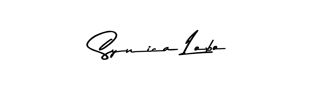 Also You can easily find your signature by using the search form. We will create Synica Lobo name handwritten signature images for you free of cost using Asem Kandis PERSONAL USE sign style. Synica Lobo signature style 9 images and pictures png