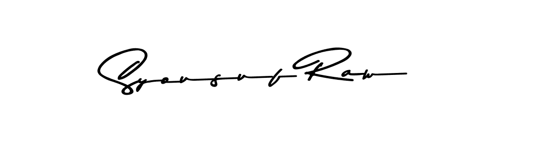 Also You can easily find your signature by using the search form. We will create Syousuf Raw name handwritten signature images for you free of cost using Asem Kandis PERSONAL USE sign style. Syousuf Raw signature style 9 images and pictures png