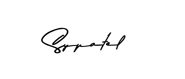 How to make Sypatel name signature. Use Asem Kandis PERSONAL USE style for creating short signs online. This is the latest handwritten sign. Sypatel signature style 9 images and pictures png