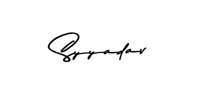 Also we have Syyadav name is the best signature style. Create professional handwritten signature collection using Asem Kandis PERSONAL USE autograph style. Syyadav signature style 9 images and pictures png
