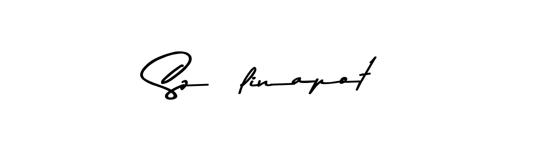 Create a beautiful signature design for name Szülinapot. With this signature (Asem Kandis PERSONAL USE) fonts, you can make a handwritten signature for free. Szülinapot signature style 9 images and pictures png