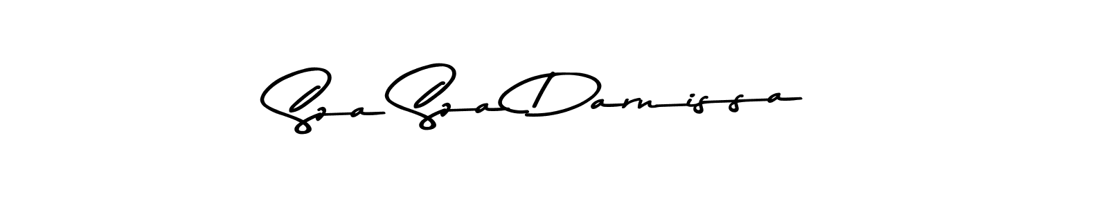 Also You can easily find your signature by using the search form. We will create Sza Sza Darnissa name handwritten signature images for you free of cost using Asem Kandis PERSONAL USE sign style. Sza Sza Darnissa signature style 9 images and pictures png