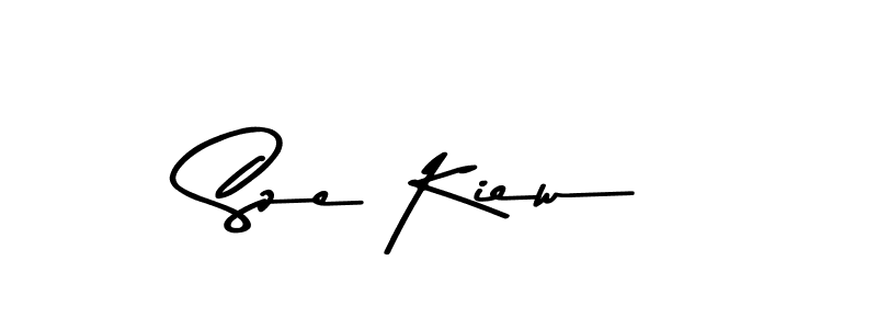 Make a beautiful signature design for name Sze Kiew. With this signature (Asem Kandis PERSONAL USE) style, you can create a handwritten signature for free. Sze Kiew signature style 9 images and pictures png