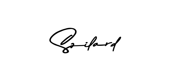 Design your own signature with our free online signature maker. With this signature software, you can create a handwritten (Asem Kandis PERSONAL USE) signature for name Szilard. Szilard signature style 9 images and pictures png