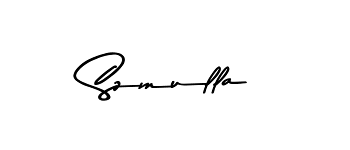 Here are the top 10 professional signature styles for the name Szmulla. These are the best autograph styles you can use for your name. Szmulla signature style 9 images and pictures png
