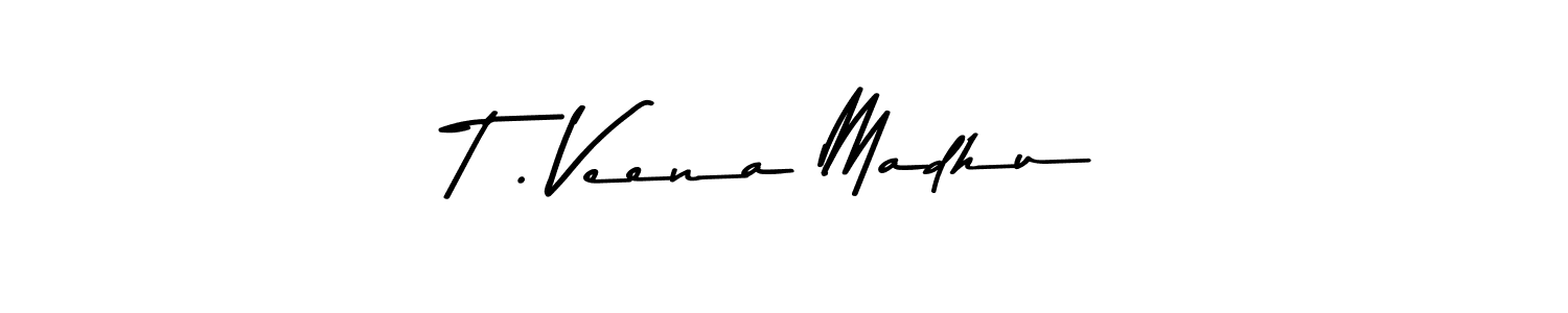 See photos of T . Veena Madhu official signature by Spectra . Check more albums & portfolios. Read reviews & check more about Asem Kandis PERSONAL USE font. T . Veena Madhu signature style 9 images and pictures png