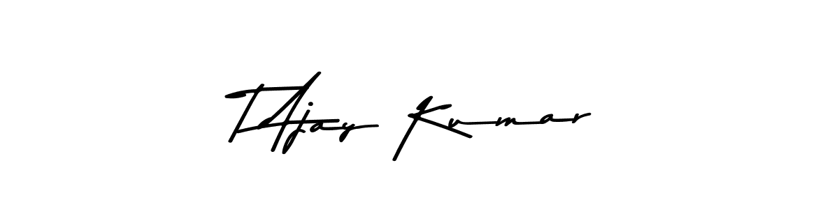 It looks lik you need a new signature style for name T Ajay Kumar. Design unique handwritten (Asem Kandis PERSONAL USE) signature with our free signature maker in just a few clicks. T Ajay Kumar signature style 9 images and pictures png