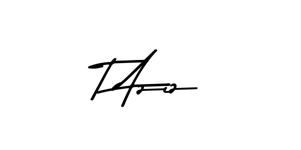 if you are searching for the best signature style for your name T Aziz. so please give up your signature search. here we have designed multiple signature styles  using Asem Kandis PERSONAL USE. T Aziz signature style 9 images and pictures png
