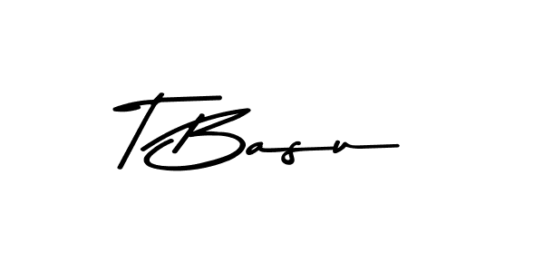 Make a beautiful signature design for name T Basu. Use this online signature maker to create a handwritten signature for free. T Basu signature style 9 images and pictures png