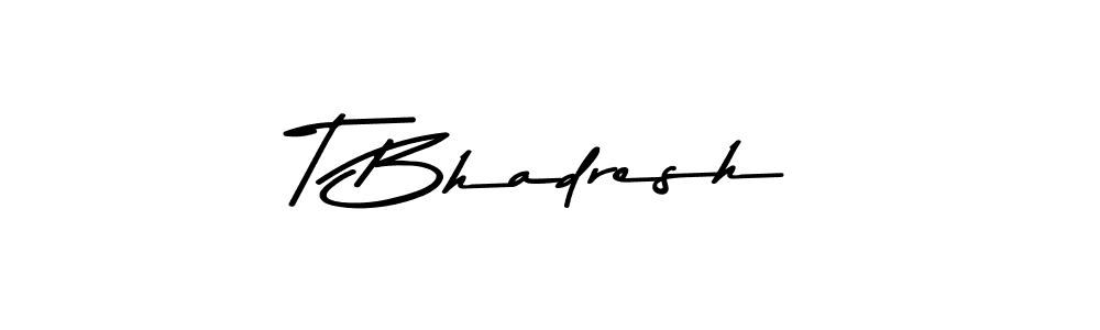 See photos of T Bhadresh official signature by Spectra . Check more albums & portfolios. Read reviews & check more about Asem Kandis PERSONAL USE font. T Bhadresh signature style 9 images and pictures png