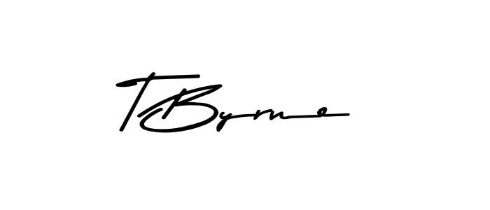 if you are searching for the best signature style for your name T Byrne. so please give up your signature search. here we have designed multiple signature styles  using Asem Kandis PERSONAL USE. T Byrne signature style 9 images and pictures png