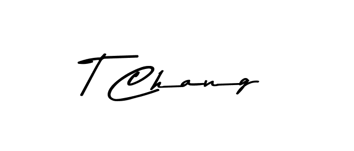This is the best signature style for the T Chang name. Also you like these signature font (Asem Kandis PERSONAL USE). Mix name signature. T Chang signature style 9 images and pictures png