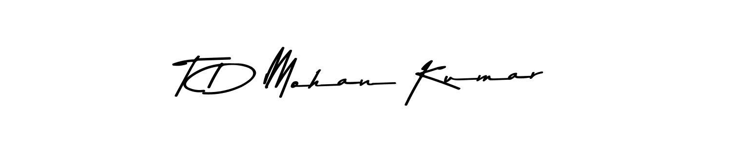 It looks lik you need a new signature style for name T D Mohan Kumar. Design unique handwritten (Asem Kandis PERSONAL USE) signature with our free signature maker in just a few clicks. T D Mohan Kumar signature style 9 images and pictures png
