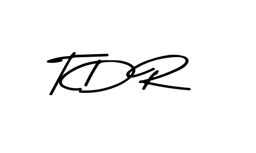 Also we have T D R name is the best signature style. Create professional handwritten signature collection using Asem Kandis PERSONAL USE autograph style. T D R signature style 9 images and pictures png