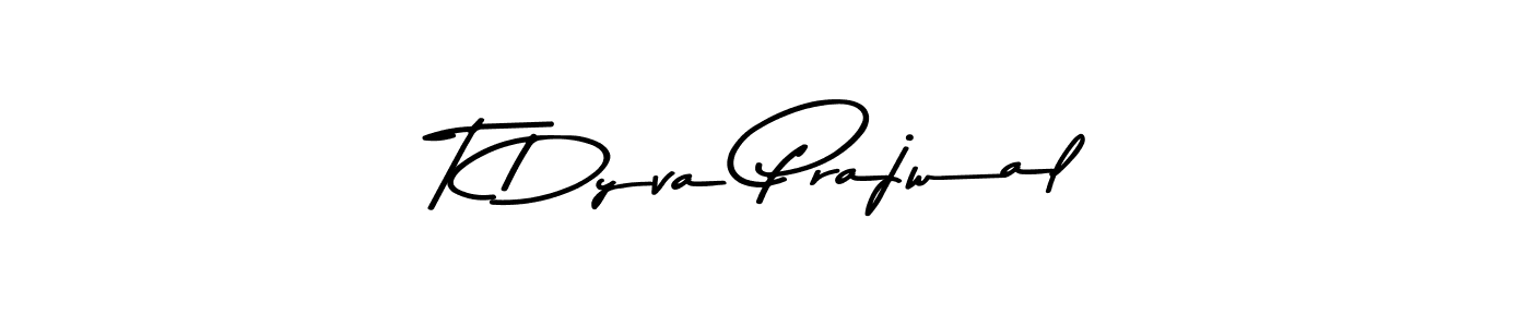 It looks lik you need a new signature style for name T Dyva Prajwal. Design unique handwritten (Asem Kandis PERSONAL USE) signature with our free signature maker in just a few clicks. T Dyva Prajwal signature style 9 images and pictures png