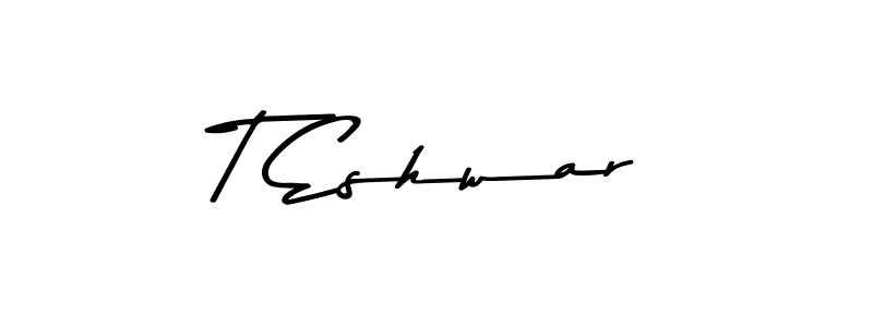 See photos of T Eshwar official signature by Spectra . Check more albums & portfolios. Read reviews & check more about Asem Kandis PERSONAL USE font. T Eshwar signature style 9 images and pictures png