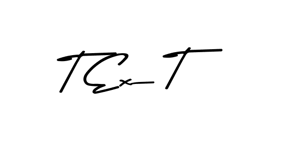 Create a beautiful signature design for name T Ex T. With this signature (Asem Kandis PERSONAL USE) fonts, you can make a handwritten signature for free. T Ex T signature style 9 images and pictures png