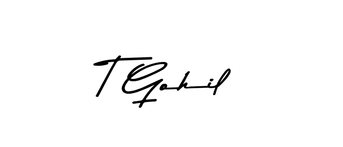 Once you've used our free online signature maker to create your best signature Asem Kandis PERSONAL USE style, it's time to enjoy all of the benefits that T Gohil name signing documents. T Gohil signature style 9 images and pictures png