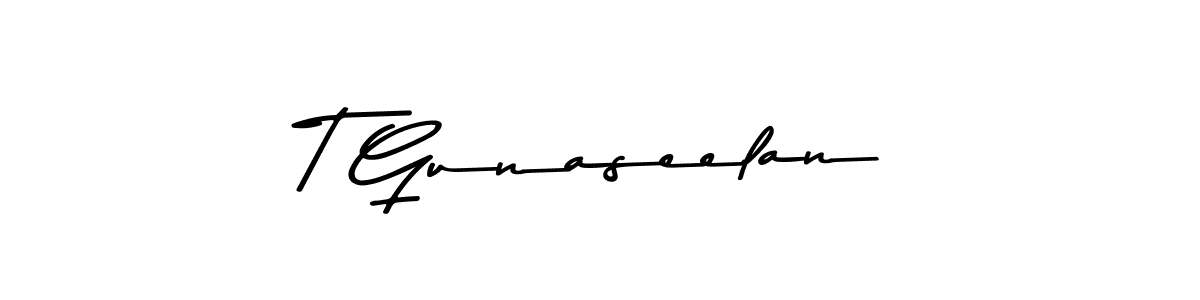 Here are the top 10 professional signature styles for the name T Gunaseelan. These are the best autograph styles you can use for your name. T Gunaseelan signature style 9 images and pictures png