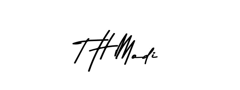 It looks lik you need a new signature style for name T H Modi. Design unique handwritten (Asem Kandis PERSONAL USE) signature with our free signature maker in just a few clicks. T H Modi signature style 9 images and pictures png