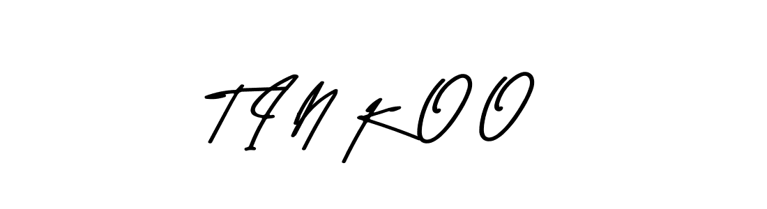 Also we have T I N K O O name is the best signature style. Create professional handwritten signature collection using Asem Kandis PERSONAL USE autograph style. T I N K O O signature style 9 images and pictures png