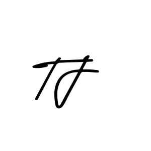 Similarly Asem Kandis PERSONAL USE is the best handwritten signature design. Signature creator online .You can use it as an online autograph creator for name T J. T J signature style 9 images and pictures png