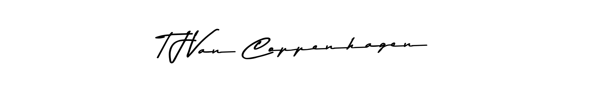 How to Draw T J Van Coppenhagen signature style? Asem Kandis PERSONAL USE is a latest design signature styles for name T J Van Coppenhagen. T J Van Coppenhagen signature style 9 images and pictures png